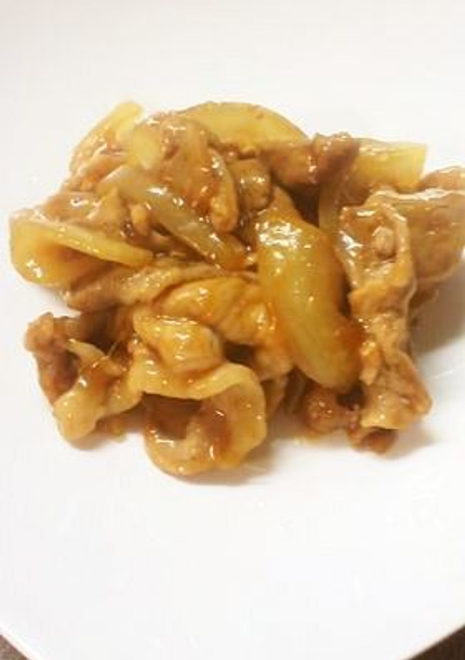 すぐ出来ちゃう！しょうが焼き♪-レシピのメイン写真