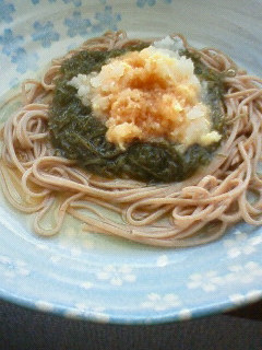 ダイエットに!昆布納豆と大根おろし蕎麦-レシピのメイン写真