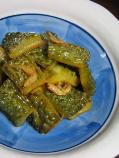 ゴーヤと干しエビの中華風炒め煮-レシピのメイン写真