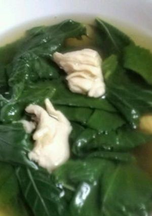 モロヘイヤのスタミナスープ-レシピのメイン写真