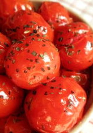 プチトマトのガーリック炒め♪-レシピのメイン写真