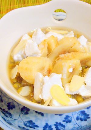 シャリシャリ緑豆ぜんざい-レシピのメイン写真