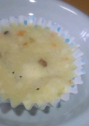 離乳食にも♪ケークサレ風レンチンパン-レシピのメイン写真