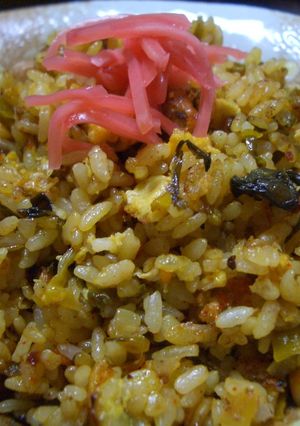ちょっと隠し味★高菜チャーハン-レシピのメイン写真