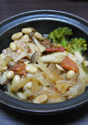 鶏肉のあっさりトマト煮込み-レシピのメイン写真