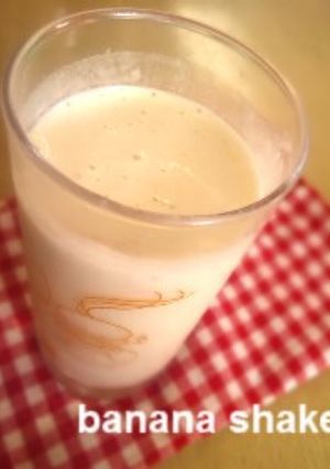 飲むムース?!ふわふわバナナシェイク♥-レシピのメイン写真