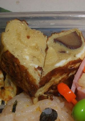 煮豆の残りで卵焼き★-レシピのメイン写真