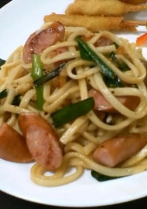 乾麺で☆焼きうどん☆-レシピのメイン写真