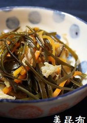 沖縄料理のクーブイリチー◇残り昆布使用-レシピのメイン写真
