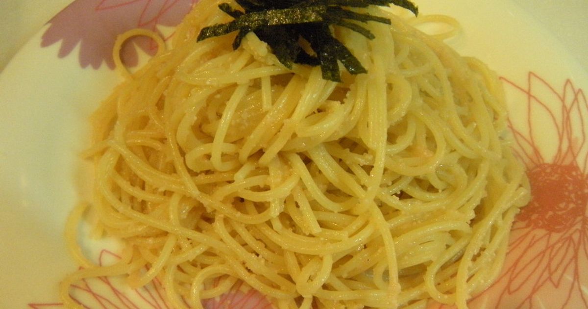 絶品簡単☆たらこパスタ by みんなのりえちゃん 【クックパッド】 簡単