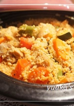 タジンでクスクス-レシピのメイン写真