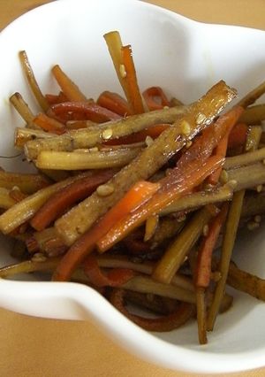 簡単！定番お惣菜☆きんぴらごぼう-レシピのメイン写真