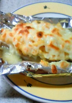 残ったポテトサラダで魚のチーズ焼-レシピのメイン写真