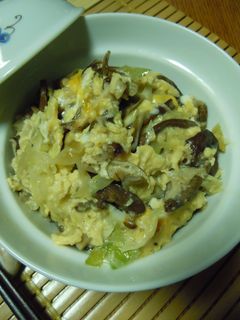 きのこの卵とじ丼-レシピのメイン写真