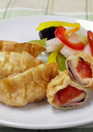 イタリアン揚げ餃子★ワインのお供に！-レシピのメイン写真