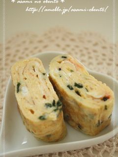お弁当おかず☆ふりかけ入り玉子焼き-レシピのメイン写真