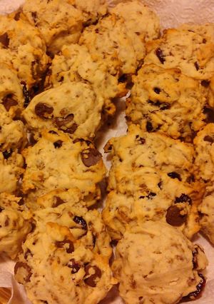 グラノラとクランベリーのクッキー-レシピのメイン写真