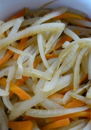 お弁当おかず♥大根の金平～黒こしょう風味-レシピのメイン写真