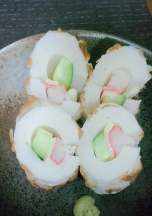 簡単おやつまみ！カニチーキュウのちくわ♪-レシピのメイン写真