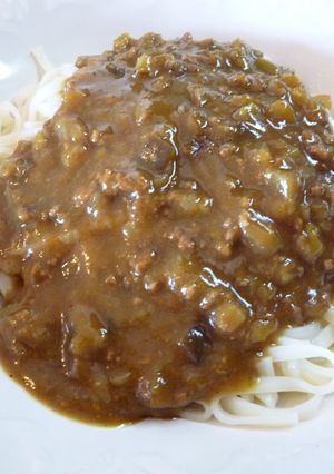 茄子と挽肉のキーマカレー-レシピのメイン写真