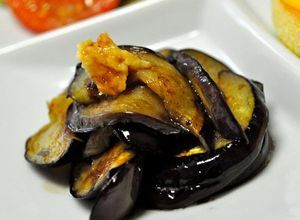 マクロビ精進料理に習ったお茄子の生姜醤油-レシピのメイン写真