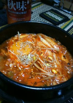 韓国風　納豆チゲ（チョングッジャン）-レシピのメイン写真