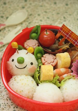 簡単キャラ弁♪初心者さん向けイモムシ君-レシピのメイン写真