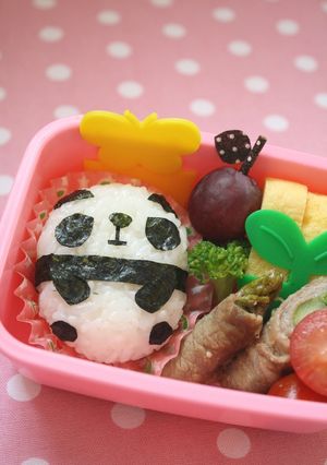 簡単キャラ弁＊運動会や遠足に♪全身パンダ-レシピのメイン写真