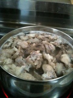 牛スジ肉の下ごしらえ-レシピのメイン写真