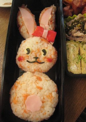 ［キャラ弁］簡単♪うさぎちゃんキャラ弁-レシピのメイン写真