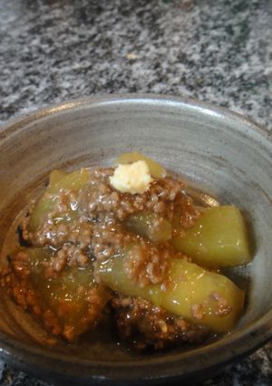 ウリとミンチの煮物あんかけ★-レシピのメイン写真