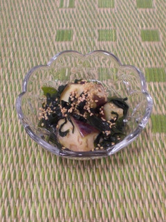 なすの酢の物-レシピのメイン写真