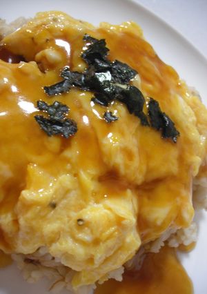 おかかご飯の和風あんオムライス-レシピのメイン写真