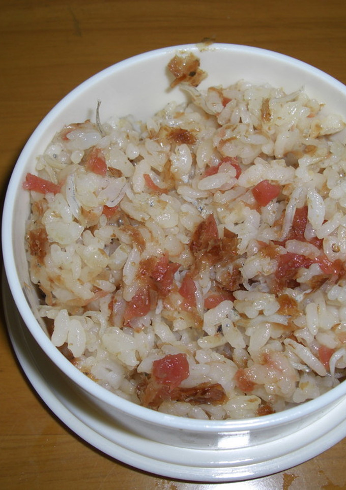 かき揚げ風簡単混ぜご飯♪-レシピのメイン写真