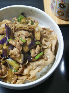 茄豚丼-レシピのメイン写真