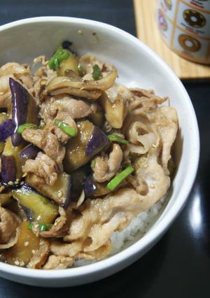 茄豚丼-レシピのメイン写真