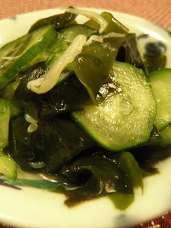 ワカメと胡瓜の酢の物-レシピのメイン写真