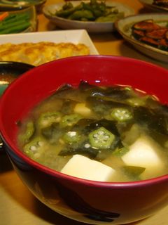 おくらのお味噌汁✿-レシピのメイン写真