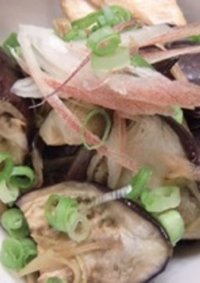茄子の煮浸し みょうが風味-レシピのメイン写真