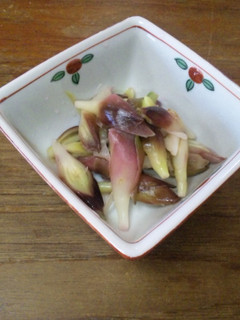 簡単すぎてごめん・・・な、みょうがの漬物-レシピのメイン写真