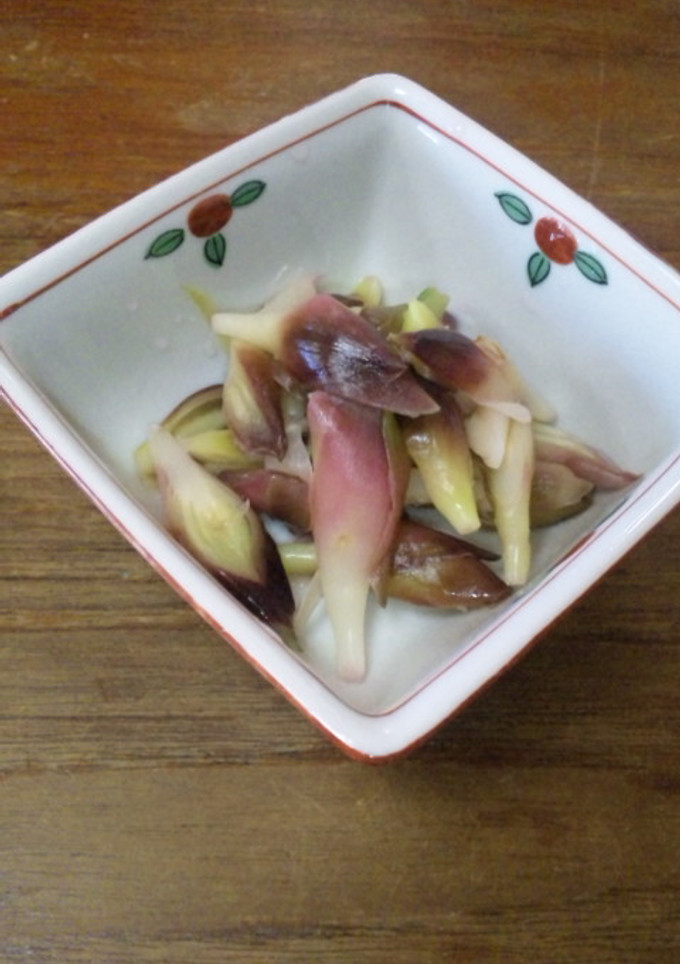簡単すぎてごめん・・・な、みょうがの漬物-レシピのメイン写真