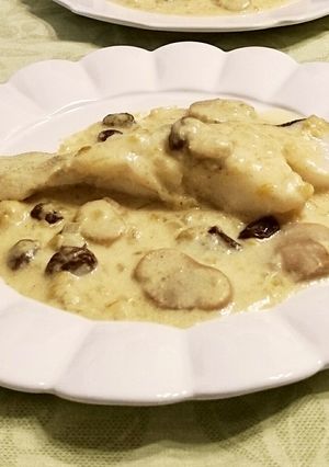 白身魚のカレークリームソース-レシピのメイン写真