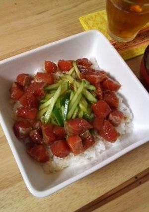 夫も大好き☆簡単漬け丼☆-レシピのメイン写真