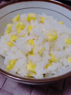 ほんのり甘い★とうもろこしご飯★-レシピのメイン写真