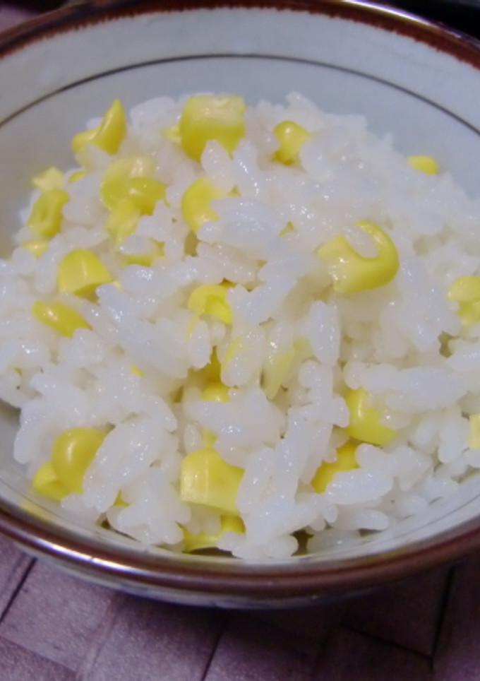 ほんのり甘い★とうもろこしご飯★-レシピのメイン写真