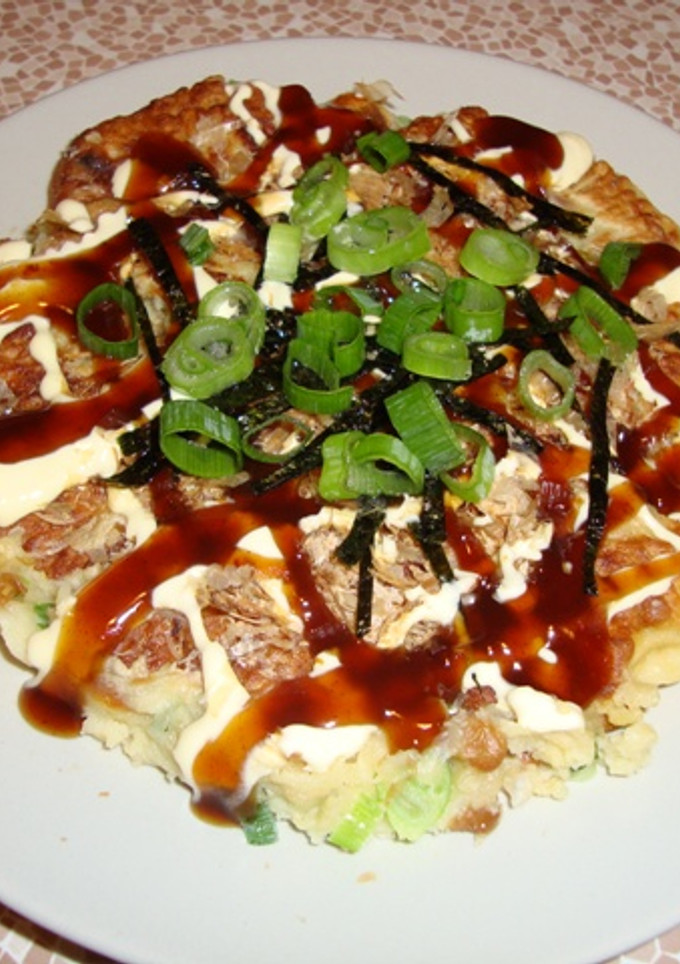 納豆とねぎの簡単お好み焼き-レシピのメイン写真