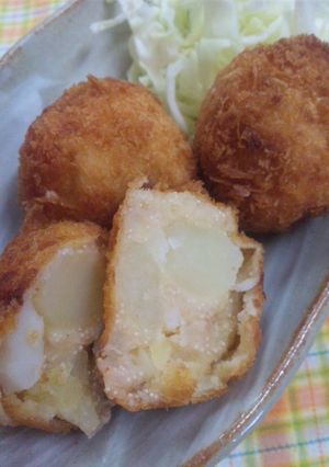 なんちゃってシーフードコロッケ-レシピのメイン写真