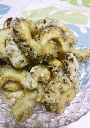 ☺ゴーヤのガーリックチーズ揚げ☺-レシピのメイン写真