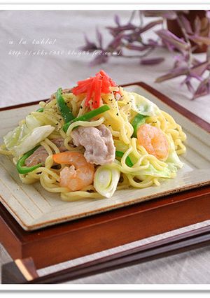 ガーリック塩焼きそば-レシピのメイン写真