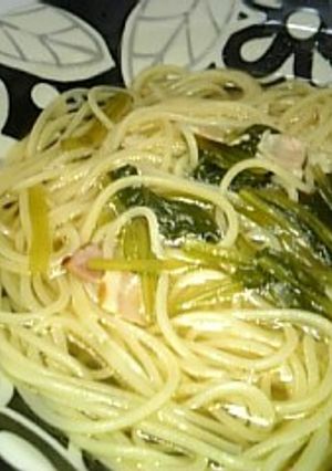 あっさり簡単☆ほうれん草のスープパスタ☆-レシピのメイン写真